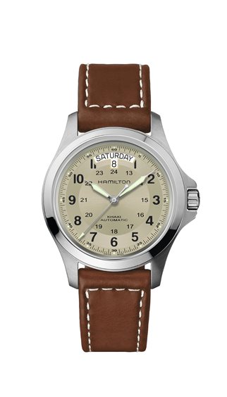 Orologio Hamilton Uomo Khaki King in Acciaio H64455523 - H64455523